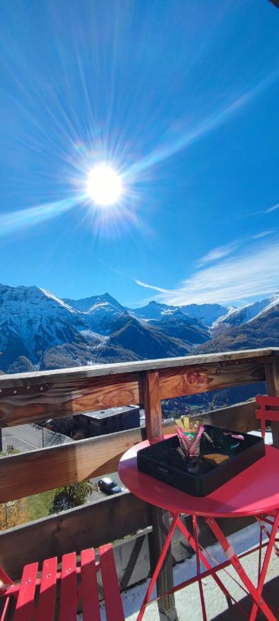 Orcieres Rond Point Des Pistes 1 Panoramique, Front De Neige Apartman Kültér fotó